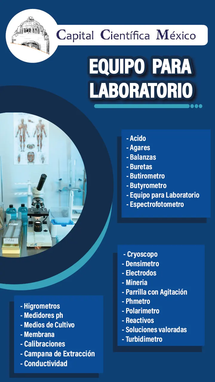 Equipo para laboratorio