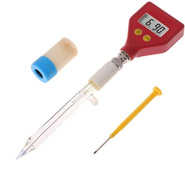 MEDIDOR DE PH CON Electrodo de Vidrio Afilado para LECHE Y QUESO