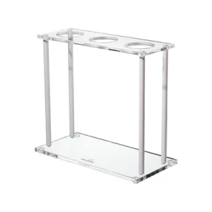 GRADILLA DE ACRILICO TRANSPARENTE P/CONOS IMHOFF, 3 POSICIONES - NALGENE SKU: 1001-0010