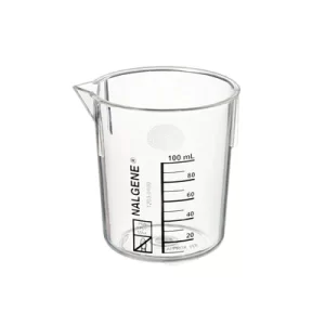 VASO DE PRECIPITADO DE POLIMETILPENTANO 100ML PAQUETE C/2 PIEZAS - NALGENE SKU: 1203-0100