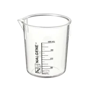 VASO DE PRECIPITADO DE POLIMETILPENTANO 400ML FORMA BAJA GRIFFIN, GRADUADO - NALGENE SKU: 1203-0400