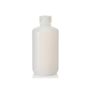 FRASCO POLIETILENO ALTA DENSIDAD 250ML TIPO BOSTON BOCA ANGOSTA C/TAPA DE POLIPROPILENO PAQUETE C/3 PIEZAS - NALGENE SKU: 2002-0008