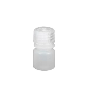 FRASCO POLIETILENO ALTA DENSIDAD 8ML, FORMA REDONDA, BOCA ANGOSTA C/TAPA ROSCA DE POLIPROPILENO, NO ESTERIL PAQUETE C/10 PIEZAS - NALGENE SKU: 2002-9025
