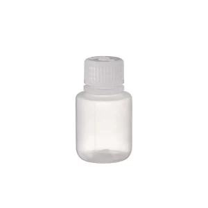 FRASCO POLIPROPILENO 30ML TIPO BOSTON, BOCA ANGOSTA C/TAPON DE ROSCA PP, TRANSPARENTE, NO ESTERIL PAQUETE C/10 PIEZAS NALGENE SKU: 2006-0001