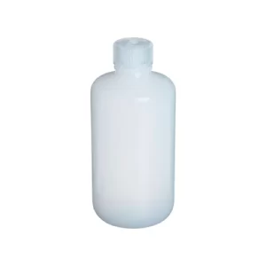 FRASCO POLIETILENO ALTA DENSIDAD 1LT IP2 BOCA ANGOSTA C/TAPON DE ROSCA DE POLIPROPILENO NALGENE SKU: 2099-0032