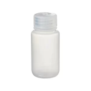 FRASCO POLIPROPILENO 125ML TRANSPARENTE BOCA ANCHA C/TAPON DE ROSCA DE POLIPROPILENO PAQUETE C/5 PIEZAS - NALGENE SKU: 2105-0004