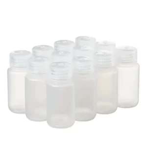 FRASCO POLIPROPILENO 250ML TRANSPARENTE BOCA ANCHA C/TAPON DE ROSCA PP PAQUETE C/2 PIEZAS - NALGENE SKU: 2105-0008