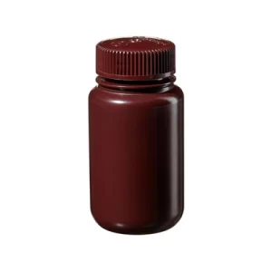 FRASCO POLIETILENO ALTA DENSIDAD 125ML AMBAR BOCA ANCHA C/TAPON DE ROSCA AMBAR DE POLIPROPILENO PAQUETE C/3 PIEZAS - NALGENE SKU: 2106-0004