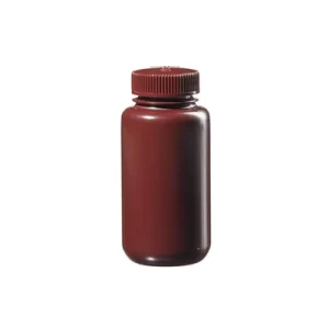 FRASCO POLIETILENO ALTA DENSIDAD 250ML AMBAR BOCA ANCHA C/TAPON DE ROSCA AMBAR DE POLIPROPILENO - NALGENE SKU: 2106-0008
