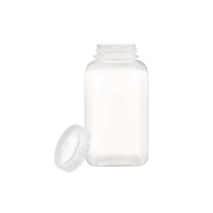 FRASCO POLIPROPILENO 1LT TRANSPARENTE CUADRADO BOCA ANCHA - NALGENE SKU: 2110-0032