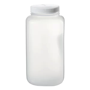 FRASCO POLIPROPILENO 4LT CUADRADO BOCA ANCHA C/TAPA PP - NALGENE SKU: 2122-0010