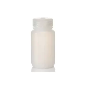 FRASCO POLIETILENO ALTA DENSIDAD 500ML ECONOMICO BOCA ANCHA C/TAPON DE ROSCA DE POLIPROPILENO PAQUETE C/3 PIEZAS - NALGENE SKU: 2189-0016
