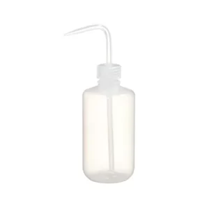 PIZETA (FRASCO LAVADOR) 250ML BOCA ANGOSTA SALIDA SUPERIOR C/TAPA NATURAL LDPE PAQUETE C/2 PIEZAS - NALGENE SKU: 2401-0250