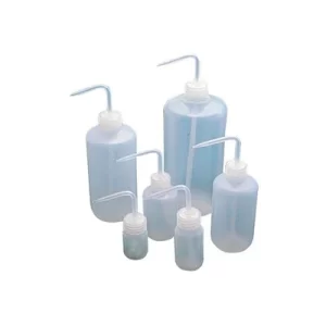 PIZETA (FRASCO LAVADOR) 500ML BOCA ANGOSTA SALIDA SUPERIOR C/TAPA NATURAL LDPE PAQUETE C/2 PIEZAS - NALGENE SKU: 2401-0500