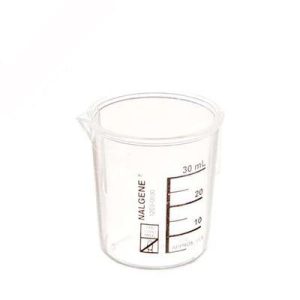 VASO DE PRECIPITADO DE POLIMETILPENTANO 30ML PAQUETE C/4 PIEZAS- NALGENE SKU: 1203-0030