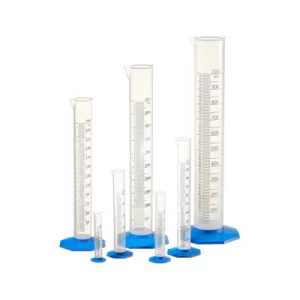 PROBETA (MEDIDA CILINDRICA) POLIPROPILENO 250ML BASE AZUL - NALGENE SKU: 3662-0250