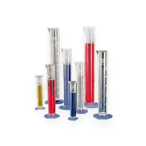 PROBETA (MEDIDA CILINDRICA) POLIMETILPENTANO 4LT GRADUADA C/BASE HEXAGONAL DE POLIPROPILENO AZUL - NALGENE SKU: 3663-4000