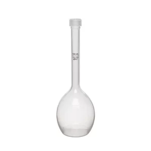 MATRAZ VOLUMETRICO DE POLIMETILPENTANO 1LT CLASE B C/TAPA ROSCA PP - NALGENE SKU: 4001-1000
