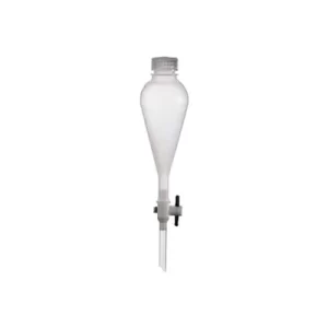 EMBUDO DE SEPARACION DE POLIPROPILENO 1000ML FORMA PERA C/LLAVE DE TEFLON - NALGENE SKU: 4300-1000