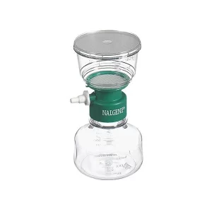 UNIDAD DE FILTRACION ESTERIL RAPID-FLOW C/MEMBRANA DE NITRATO DE CELULOSA 0.2UM, 75MM , EMBUDO Y RECEPTOR 500ML - NALGENE SKU: 450-0020