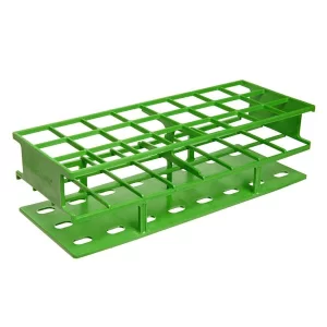 GRADILLA P/24 TUBOS 30MM DE PLASTICO COLOR VERDE AUTOCLAVABLE - NALGENE SKU: 5970-0430