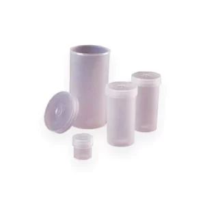 VIAL POLIETILENO BAJA DENSIDAD 5ML, 23.6X24.9MM C/TAPA POLIETILENO PAQUETE C/2 PIEZAS - NALGENE SKU: 6250-0005