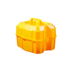 PORTA BOTELLAS DE SEGURIDAD, POLIETILENO BAJA DENSIDAD AMARILLO, 6 LUGARES - NALGENE SKU: 6505-0010