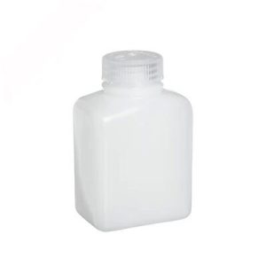 FRASCO POLIETILENO ALTA DENSIDAD 1LT RECTANGULAR C/TAPON DE ROSCA POLIPROPILENO PAQUETE C/2 PIEZAS - NALGENE SKU: 2007-0032