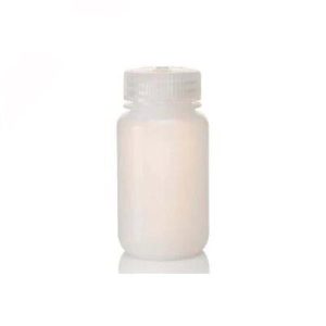 FRASCO POLIETILENO ALTA DENSIDAD 125ML ECONOMICO BOCA ANCHA C/TAPON DE ROSCA DE POLIPROPILENO - NALGENE SKU: 2189-0004