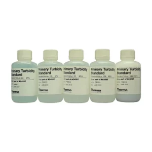 KIT DE ESTANDARES DE CALIBRACION DE TURBIDEZ PRIMARIA 0/1/10/100/1000NTU P/TURBIDIMETRO AQ4500, 5 X 60ML ORION SKU: AC45ST