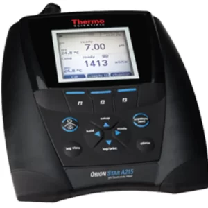 MEDIDOR MULTIPARAMETRICO DE MESA PH/CONDUCTIVIDAD C/ELECTRODO PH/ATC ROSS ULTRA TRIODE, SENSOR DE CONDUCTIVIDAD DURAPROBE DE 4 CELDAS, SOLUCIONES Y SOPORTE MOD. STAR A215 - ORION SKU: STARA2155