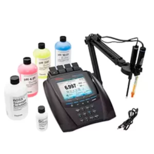 KIT DE MEDIDOR DE PH DE SOBREMESA P/MUESTRAS DIFICILES VERSA STAR PRO C/ELECTRODO DE PH ROSS SURE-FLOW Y SONDA ATC ORION SKU: VSTAR13