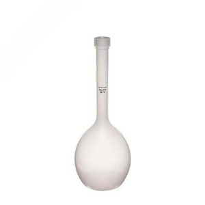 MATRAZ VOLUMETRICO DE POLIMETILPENTANO 50ML CLASE B C/TAPA ROSCA PP - NALGENE SKU: 4001-0050