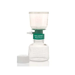 UNIDAD DE FILTRACION 250ML RAPID-FLOW, NYLON 50MM, 0.45UM ESTERIL CAJA C/12 PIEZAS - NALGENE SKU: 153-0045