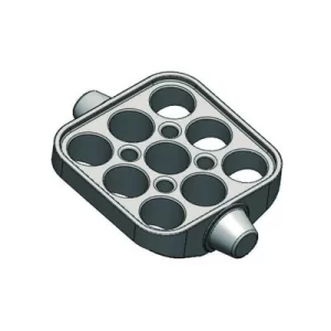 CESTILLOS Y ADAPTADORES P/TUBOS 3-7ML P/ROTOR SE4-10 DE CENTRIFUGA - DLAB SKU: 19400045