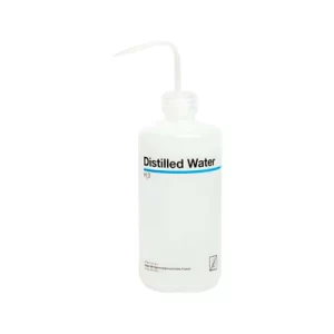 PIZETA (FRASCO LAVADOR) 500ML AGUA DESTILADA, BOCA ANGOSTA SALIDA SUPERIOR C/TAPA NATURAL, ETIQUETA GHS LDPE - NALGENE SKU: 2428-0505