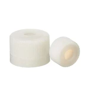 TAPON DE POLIETILENO ALTA DENSIDAD C/SEPTA PTFE/SILICON ROSCA 38-430 ESTERIL CAJA C/240 PIEZAS - NALGENE SKU: 342178-0384