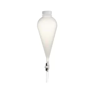 EMBUDO DE SEPARACION DE POLIPROPILENO 500ML FORMA PERA C/LLAVE DE TEFLON - NALGENE SKU: 4300-0500