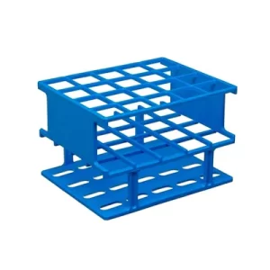 GRADILLA P/20 TUBOS DE 20MM PLASTICO ACETALICO AZUL RESMER, AUTOCLAVABLE - NALGENE SKU: 5972-0320