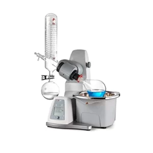 ROTAEVAPORADOR MOD. RE100-PRO C/JUEGO DE CRISTALERIA VERTICAL 18900173 Y CONDENSADOR 1000ML 220-240V 50/60HZ DLAB SKU: 6030110121