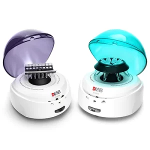 MINICENTRIFUGA MODELO D1008 C/TAPA AZUL ROTOR 8X1.5/2.0ML Y ROTOR 16X0.2ML DLAB SKU: 9031001012