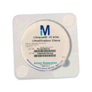DISCOS DE ULTRAFILTRACION PLGC, ULTRACEL DE CELULOSA REGENERADA, 10 KDA NMWL, 63.5MM - MILLIPORE SKU: PLGC06210