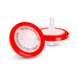 FILTRO JERINGA PTFE 33MM, 0.45M FLUOROPORE HIDROFOBICO MILLEX NO ESTERIL - MILLIPORE SKU: SLNH033NB