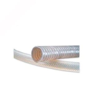 TUBERIA (MANGUERA) SILICON PLATINADO TRENZADO #65 1/4 X 9/16PULG, GROSOR 5/32PULG PIEZA C/1 METRO NALGENE SKU: 8061-3070