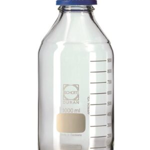 FRASCO DE VIDRIO BOTELLA TAPA GL 45 AUTOCLAVABLE