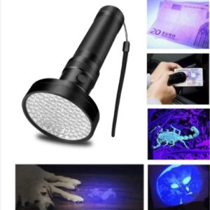 LAMPARA UV 100 LEDs PORTATIL DETECTOR DE ORINA