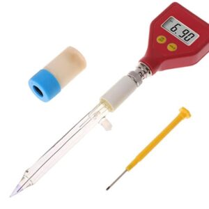 MEDIDOR DE PH CON Electrodo de Vidrio Afilado para LECHE Y QUESO